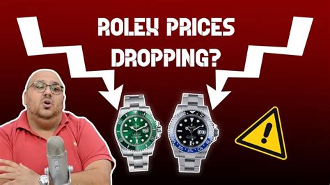 rolex value decrease|are used rolex prices dropping.